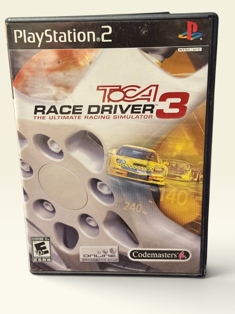 Codemasters TOCA Race Driver 3 (Sony PlayStation 2) PS2 Manual E10+ NTSC